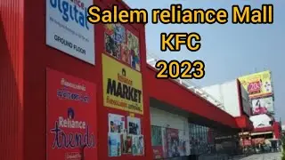 🍔🍟🎂salem reliance Mall night 🌃 view/kfc 🍔🍗🍟/