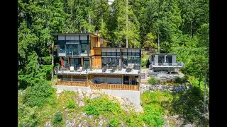 Rare Sechelt BC Property with 2 Homes & Incredible Waterfront Views!