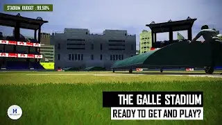 The Galle stadium in cricket 19 - very close to the real thing! get it now from the community!