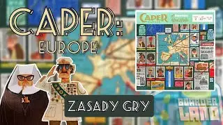 Caper: Europe - dynamiczna dwuosob&oacute;wka. Prezentacja, zasady i moja opinia