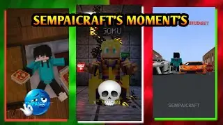 SempaiCraft's Best Shorts 💀 Tiktok  Shorts Compilation Like HamoodG Powerstudios  Ajthebolt 