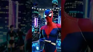 Spider-Man vs. Supergirl: The Ultimate Food Challenge! #ai