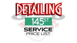 145th Street oeroSTREET Detailing Service | Itemized Price List & On-Site Analysis (NJ Only)