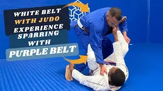 Purple Belt v White Belt - White Belt with Judo Experience  Gi [Rolling/Sparring] Video Breakdown
