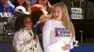 Yolanda Renee King speaks at national anti gun rally