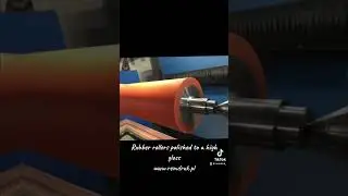 #rubberroller #packaging #flexiblepackaging #precision #highprecision #refurbishment #roller #flexo
