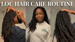 My Daily Loc Hair Care Routine ♡