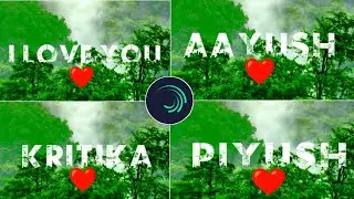 🔥Alight motion Video Editing| 3DName Art Video editing| How to Make Name Art Video Capcut| Vinit Sah