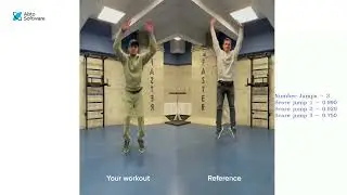 Abto Software. Computer Vision motion analysis: jump recognition