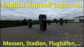 Endlich! Ein LADEKONZEPT f&uuml;r Messen, Stadien, Flugh&auml;fen, dass wirklich SINN ergibt!