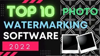 Top 10 Best Photo Watermarking Software【2022】