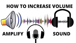 Increasing Volume of Recorded Audio & Video | How to Increase Volume of Recorded Audio & Video Files