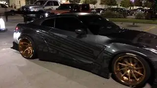 STREETRUNNERZ car meet Rocket Bunny GTR