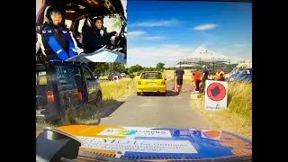 Rallye Grabfeld  2025   Team Lutz / Schmidt   Die 15 km WP