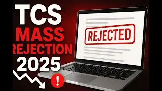 TCS Mass Rejection 2025 ❌ | TCS NQT | SHOCKING UPDATE 😱 | Layoffs Explained 💼
