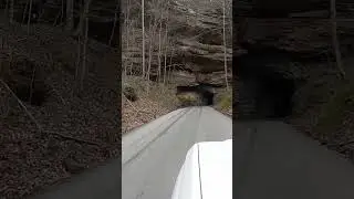 Getting Lucky Driving Through Hand Piced NADA tunnel - Red River Gorge Kentucky