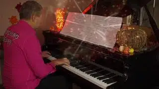 FIREWORK MUSIC: 'Eve of the War' (from War of the worlds - Jeff Wayne) PIANO COVER by GARETH GILES