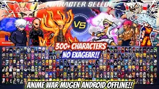 New! Anime War CrossOver Mugen 300+ Characters Android OFFLINE | Anime Mugen
