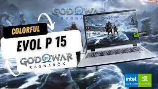 God of War Ragnarok | Colorful Evolve P15 Laptop Gaming Test + FPS Benchmark! 🔥
