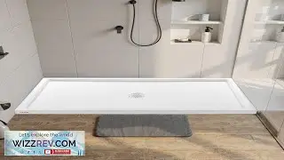 VEVOR Shower Pan 60 L x 32 W Single Threshold Shower Base