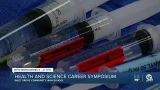 Health and Science Career Symposium held at Inlet Grove High School