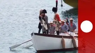 Huge re-enactment marks 200th anniversary of Napoleon's exile on Elba, Italy