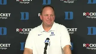 VIDEO: Head Coach Mike Elko speaks as decisions loom for Duke Football