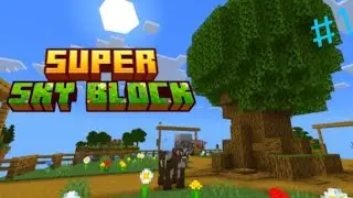 Minecraft, super skyblock #minecraft #ss gaming tech telugu