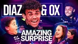 LUIS DIAZ & OXLADE-CHAMBERLAIN surprise Gospel Choir at Liverpool Lighthouse