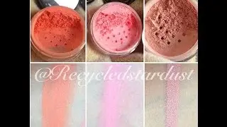 LaSplash Mineral Blush Review Swatches