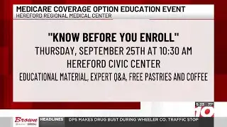 Hereford Regional Medical Center to host free Medicare coverage options education event