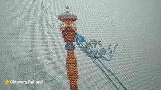 Cross Stitch - WIP | Panna - Clockwork Dragonfly