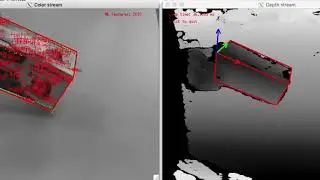 Model-based tracking of a teabox