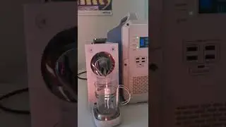 2400wh 1000 Watt Sinus Bluetti EB240 vs. 1455 Watt Delizio Kaffeemaschine