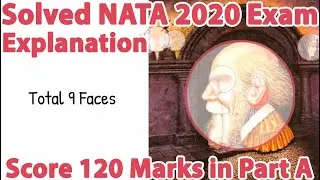 Solved NATA 2020 Exam | Part A PTQs | #learnnata