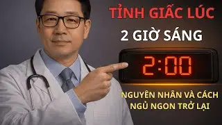 Tỉnh Giấc Lúc 2 Giờ Sáng – Nguyên Nhân Và Giải Pháp Ngủ Ngon Trở Lại