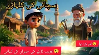 🌞 The Honest Boy and the Three Axes | Islamic Moral Story for Kids #trendingvideo #viralvideo 