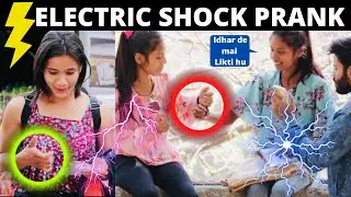 ELECTRIC SHOCK PEN PRANK #Electricpenshock #electricpenprank