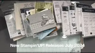 Stampin' UP!s July 2024 New Releases with fun samples