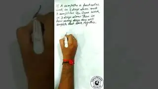 Work and Time Concept #shorts #shorttricks
