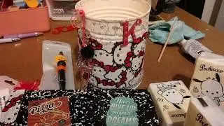 FUN DIY CRAFTS/ HELLO KITTY PROJECTS 🖌️🎨 UPCYCLING/RECYCLING ♻️
