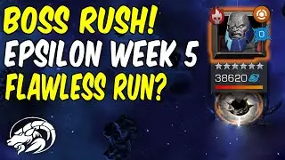 Full Run Summer Smackdown Epsilon Week 5 | Marvel Contest of Champions