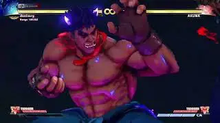 STREET FIGHTER V ALL CRITICAL ARTS (CELL SHADING FILTER ON)