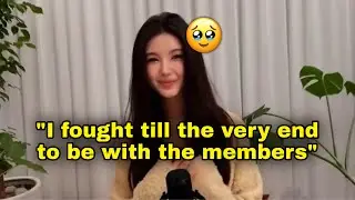 Danielle&rsquo;s emotional message in her first live since contract ending, English subtitles #kpop