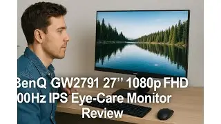 🖥️ BenQ GW2791 27” 1080p FHD 100Hz IPS Eye-Care Monitor Review 🖥️