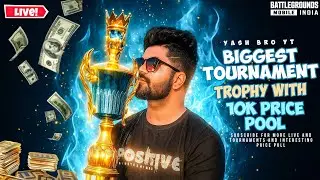 BATTLE-1 FINNALY CUP 10K TOURNAMENT IN KGC  BGMI CUSTOM ROOM TODAY KANNADA BGMI LIVE BGMI LIVE