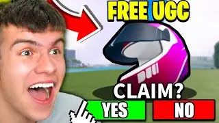 [UGC LIMITED] How To GET THE DRIVE WORLD RACING HELMET FAST In Roblox Drive World! FREE UGC LIMITED!