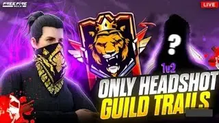 🖐WELCOME TO TELUGU GAMING FANS THE BOY'S GUILD 1V2 GUILD TRIALS COME TEAM CODE AND CS ROOM'S ✊
