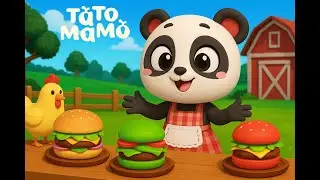 2. Old McDonald Had a Burger Shop 🍔 | Kids Cooking Song + Nursery Rhyme | TATO MAMO