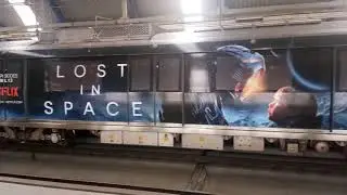 LOST IN SPACE // ADVERTISING //DELHI METRO//NETFLIX #shorts